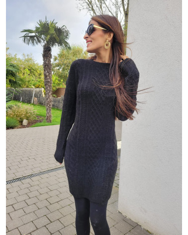Dress sweater GUILLIA – Black