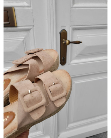Platte sandalen OPHELINE - Beige