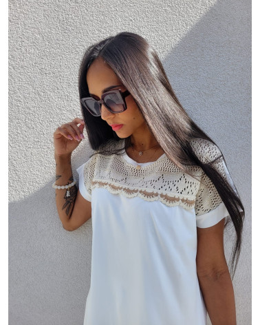 Dress LEONIE – White